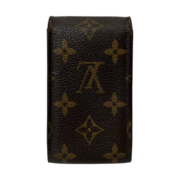 Louis Vuitton VINTAGE 1988 Brown Monogram Cigarette Case AS IS - Picture 4 of 12